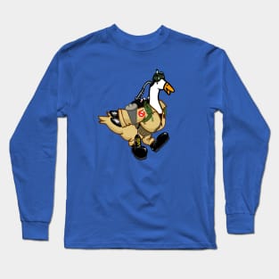 Goosebusters! I Ain't Afraid of No Goose! Long Sleeve T-Shirt